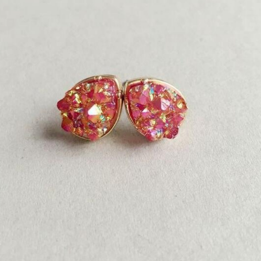 3/$26. Druzy earrings